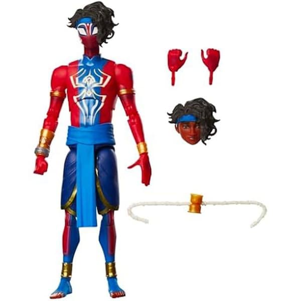 Samlarfigur - MARVEL - Pavitr Prabhakar - 15 cm - Röd och Blå - Ledad