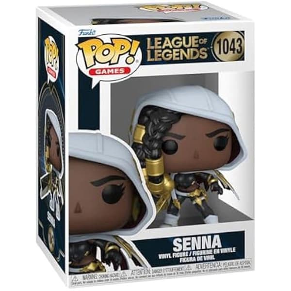 Figurine - Funko - Senna - League of Legends - Högkvalitets Vinyl - Idealisk Gåva - 9,5 cm