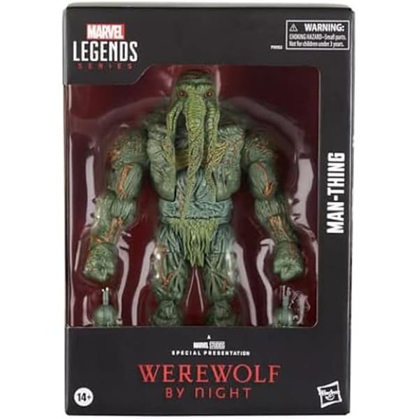 Handlingsfigur - MARVEL - Man-Thing - 15 cm - 20 artikuleringspunkter - Inkluderat tillbehör