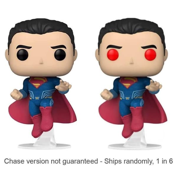 Justice League (2017) Superman Pop! Vinyl Chase Ships 1 av 6