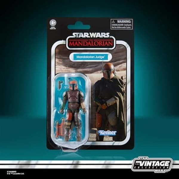 Figur - STAR WARS - Mandaloriansk domare - 9,5 cm - 2 tillbehör - Premiumdesign