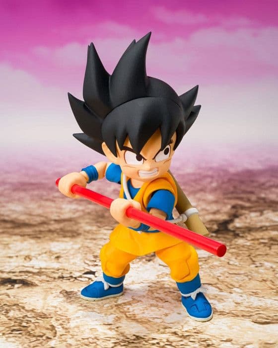 TAMASHII NATIONS - Dragon Ball DAIMA - Son Goku (Mini) -DAIMA-, Bandai Spirits S.H.Figuarts Actionfigur