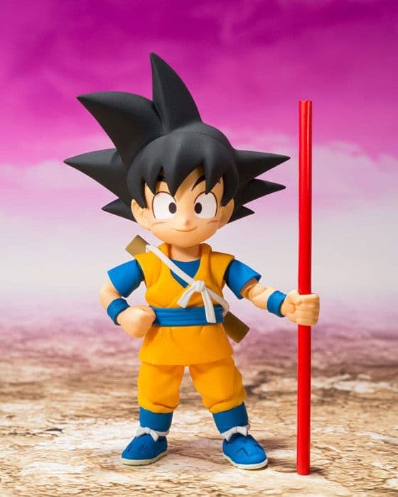 TAMASHII NATIONS - Dragon Ball DAIMA - Son Goku (Mini) -DAIMA-, Bandai Spirits S.H.Figuarts Actionfigur