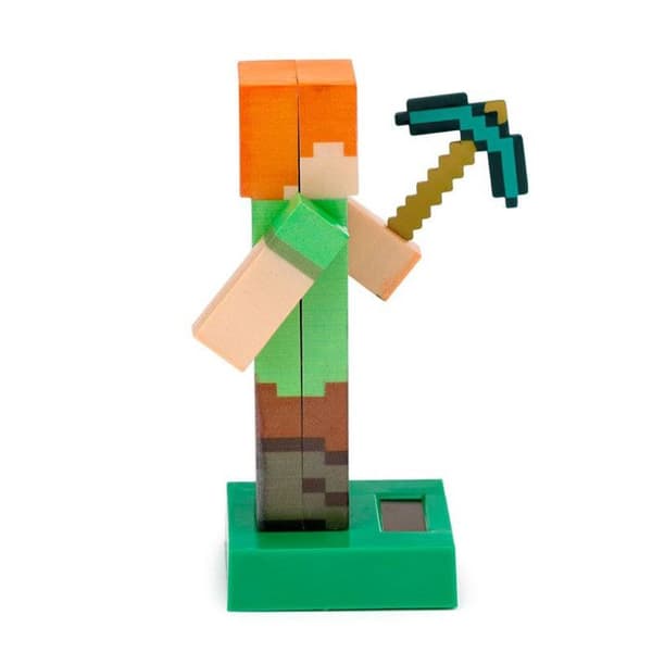 Figurin - Minecraft - Alex - Videospel - Pixel - Dekoration - Presentidéer
