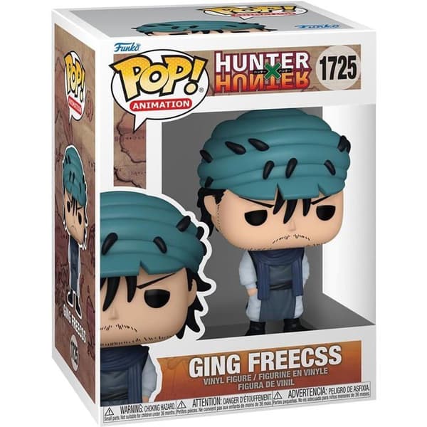 Figur - Funko Pop! - Ging Freecss - Kvalitetsvinyl - 9,5 cm - Idealisk Gåva