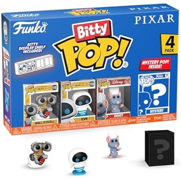 Figur - Funko - Bitty Pop! Pixar - Wall-E 4PK - Mystery Mini-Figurine - 2,2 Cm
