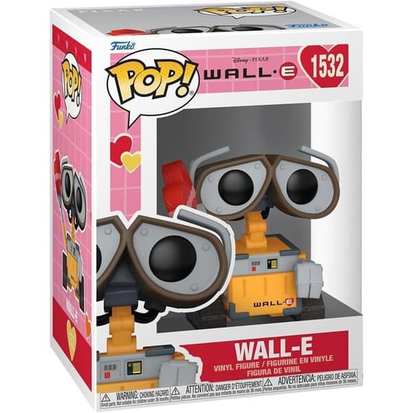Funko Pop Disney Wall E Valentines Figur