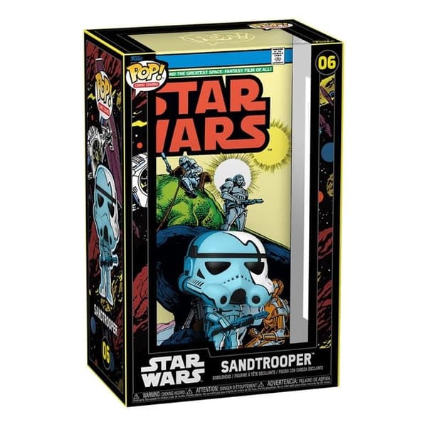 Figurine Funko Pop! Comic Cover N°6 - Star Wars - Sandtrooper(1977)