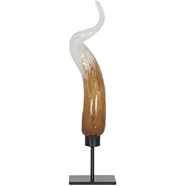 Dekorativ statyett - DKD Home Decor - Modell av glas och metall - 12 x 7 x 47 cm - Flerfärgad - Inomhus