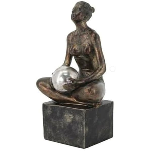 Dekorativ statyett - DKD HEMINNREDNING - Flerfärgad - 14 x 11,5 x 25,5 cm - Inomhus - Blandat