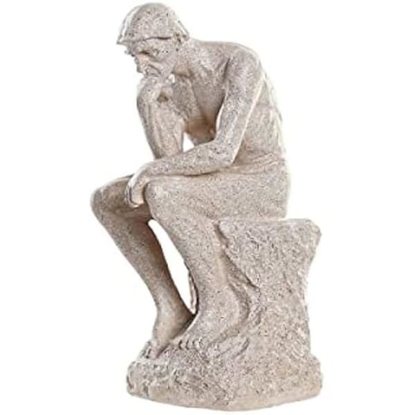 Dekorativ statyett - DKD HEMDEKOR - Estándar - Beige - Harts - 12x11x25 cm