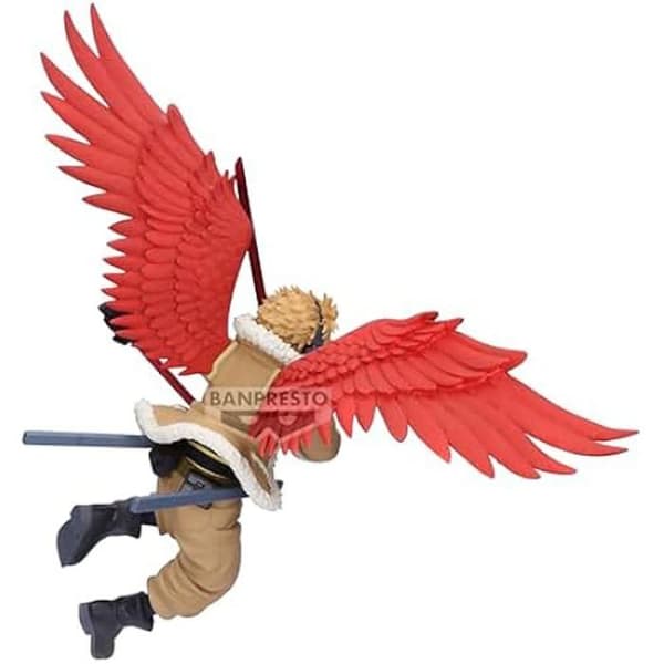 Figur - BANPRESTO - Hawks - My Hero Academia - 12 cm - PVC - Ekologisk