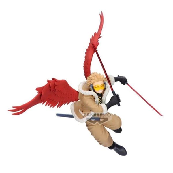 Figur - BANPRESTO - Hawks - My Hero Academia - 12 cm - PVC - Ekologisk