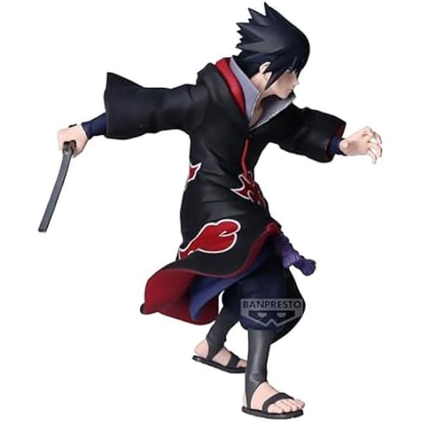 Figurine - BANPRESTO - BP89812P - Sasuke Uchiha - Naruto Shippuden - 15 cm - Flerfärgad