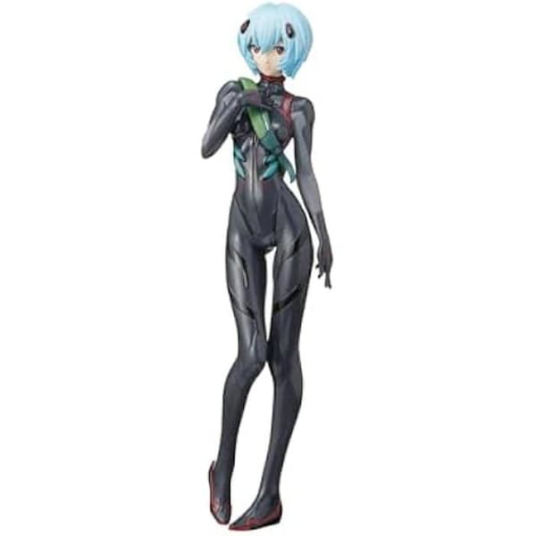 Figur - SEGA - Rei Ayanami - Svart plugsuit - 22,2 cm - Import från anime-serien