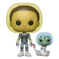 Miniatyrbild 1 av 2: RICK &amp; MORTY Figur - Bobble Head POP N° 690 - Rymddräkt Morty med orm