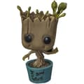 Miniatyrbild 2 av 2: Figur föreställande Guardians of the Galaxy - Dansande Groot Blå Exklu Pop 10cm