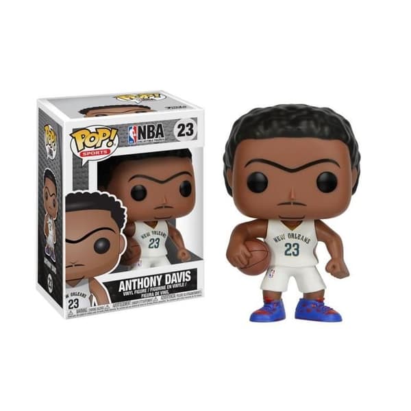 Funko - NBA - Figurine POP! Anthony Davis (New Orleans Pelicans) 9 cm