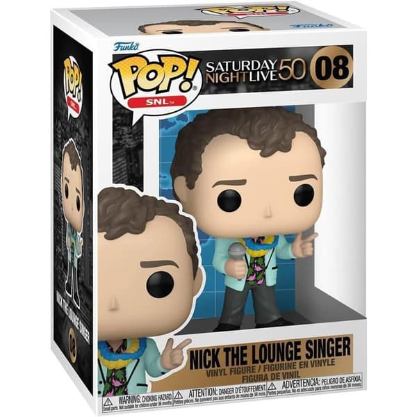 Figurine Funko Pop! - Saturday Night Live 50-årsjubileum - Nick The Lounge Singer