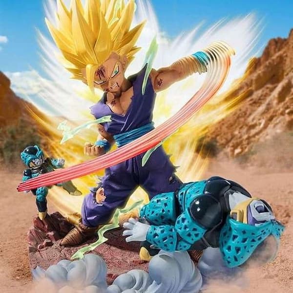 Figurine Dragon Ball Z - Super Saiyan 2 Son Gohan [Ilska som exploderar till kraft] Extra Battle Figuarts Zero