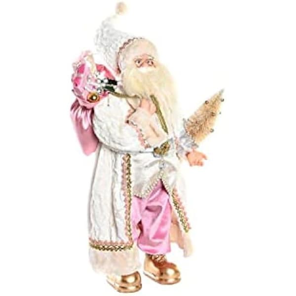 Dekorativ figur - DKD HEMINNREDNING - Standard - Polyester - Grå och Rosa - Inredning