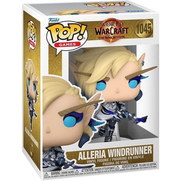 Figur Miniatyr - Funko - POP Games WORLD OF WARCRAFT N° 1045 - Alleria Windrunner