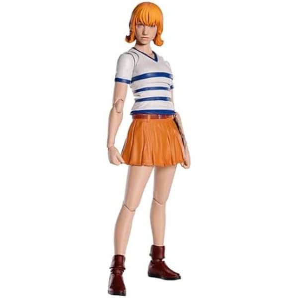Figurin - TAMASHII NATIONS - Nami - 15 cm - One Piece - S.H. Figuarts - Mixed