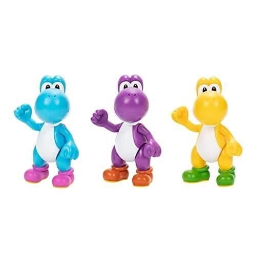 Actionfigurer - SUPER MARIO - Yoshi Set med 3 - Grön - Mario - från 3 år och uppåt - Inomhus - Barn - Blandat