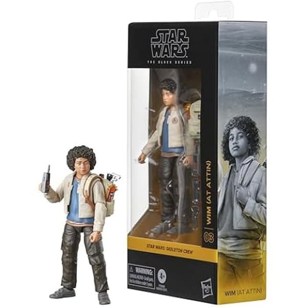 Figur - STAR WARS - Wim (At Attin) - 15 cm - Premium Design - Tillbehör ingår