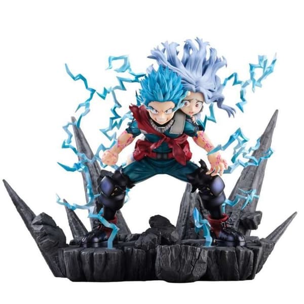 Figur föreställande - TAKARA TOMY - S-Fire - Izuku Midoriya &amp; Eri - Imponerande detaljer - Blandat