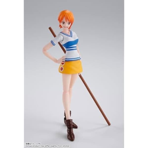 Figur figur - TAMASHII NATIONS - Nami Romance Dawn - 14 cm - One Piece - S.H. Figuarts