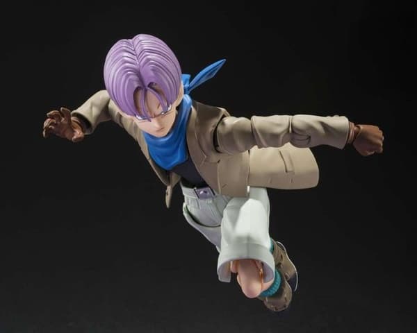Figur - TAMASHII NATIONS - Trunks Fig. Dragon Ball GT - 12 cm - Inkluderade tillbehör - Från 6 år och uppåt