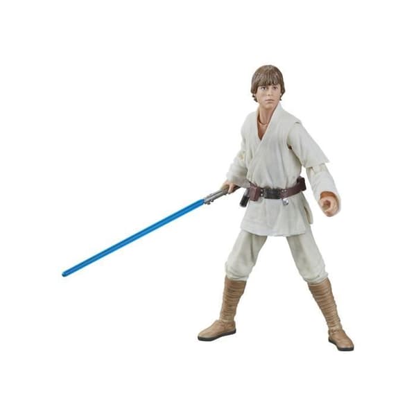 Figur som kan röras - HASBRO - Luke Skywalker - 15 cm - Star Wars - The Black Series