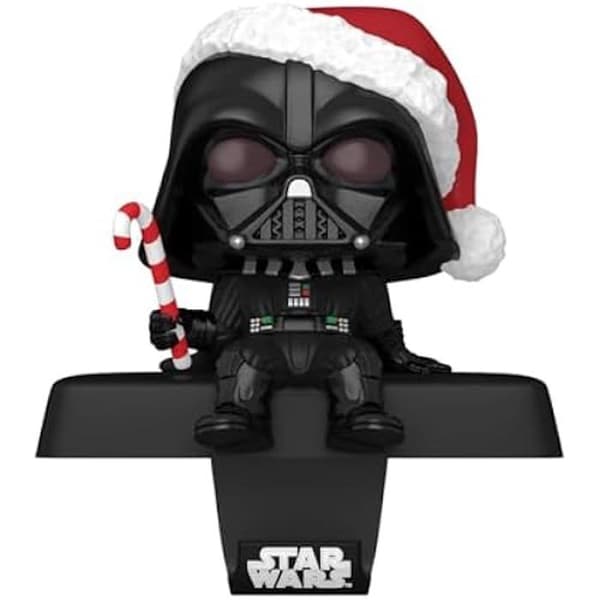 Figur - Funko - Edge-Sitter - Star Wars - Darth Vader - Vinyl Samlarobjekt - Presentidé