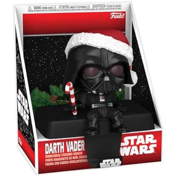 Figur - Funko - Edge-Sitter - Star Wars - Darth Vader - Vinyl Samlarobjekt - Presentidé
