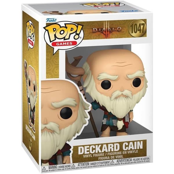 Figurine - Funko Pop! - Deckard Cain - Vinyl 9,5 cm - Present till Diablo 4-fans