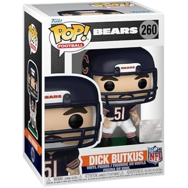 Figurine - Funko Pop! - Dick Butkus - NFL Legends - 9,5 cm - Högkvalitets vinyl