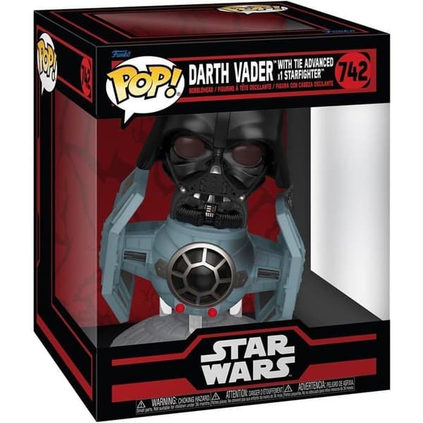 Funko Pop! Rides Deluxe - Star Wars Darkside - Tie Advanced X1 W/vader