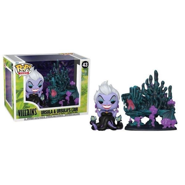 Figur - Funko - Ursulas Lya - Högkvalitativ Vinyl - 9,5 cm - Disney Skurkar