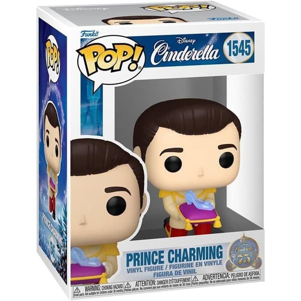 Figur - Funko Pop! - Askungen 75:e - Prins Charming - Vinyl - 9,5 cm