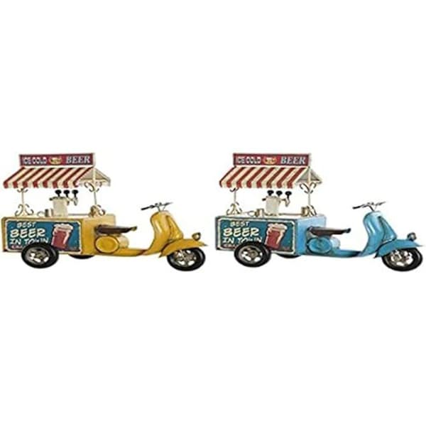 Dekorativ statyett - DKD HEMINNREDNING - Vintage - Set med 2 delar - Flerfärgad - 31,5 x 15 x 26,5 cm