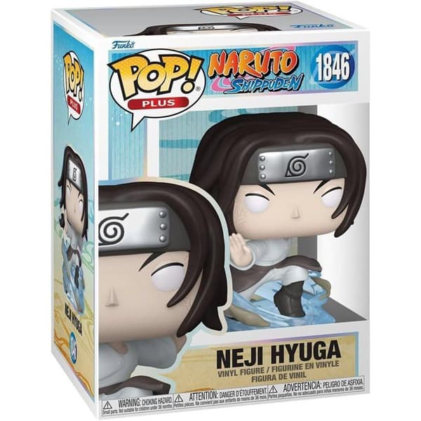 Figurinen - FUNKO - NARUTO SHIPPUDEN - POP PLUS Animation N° 1846 - Neji Hyuga - 9 cm - Blandet