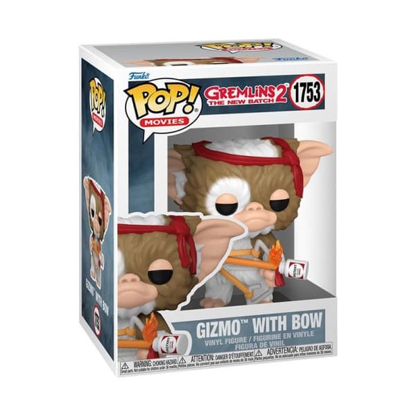 Figurins Funko Pop Filmer Gremlins S2 Gizmo med Båge
