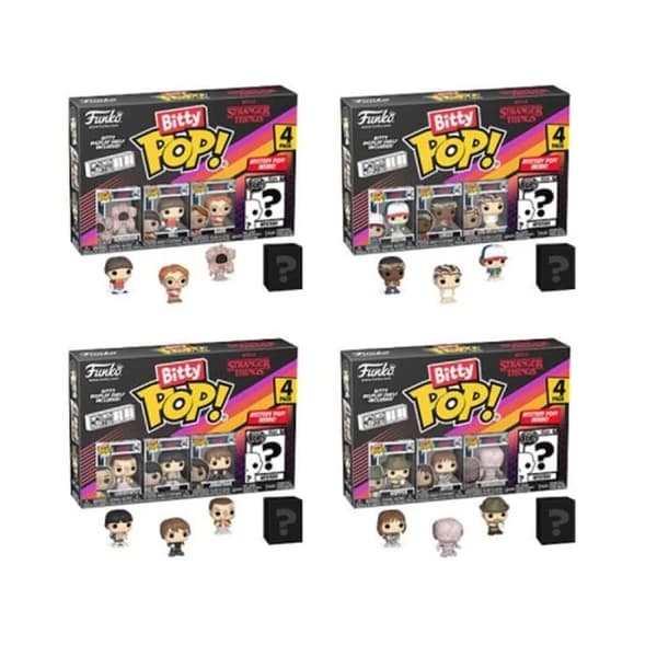 Mini-Figurine - Funko - Bitty Pop! SZN1 - Dustin - 2,2 cm - Stranger Things