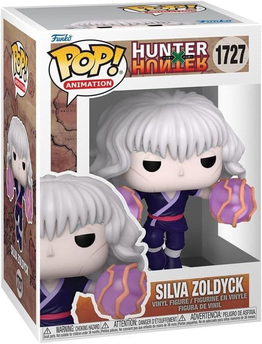 Figur - Funko Pop! - Silva Zoldyck - Hunter X Hunter (HXH) - Vinyl - 9,5 cm