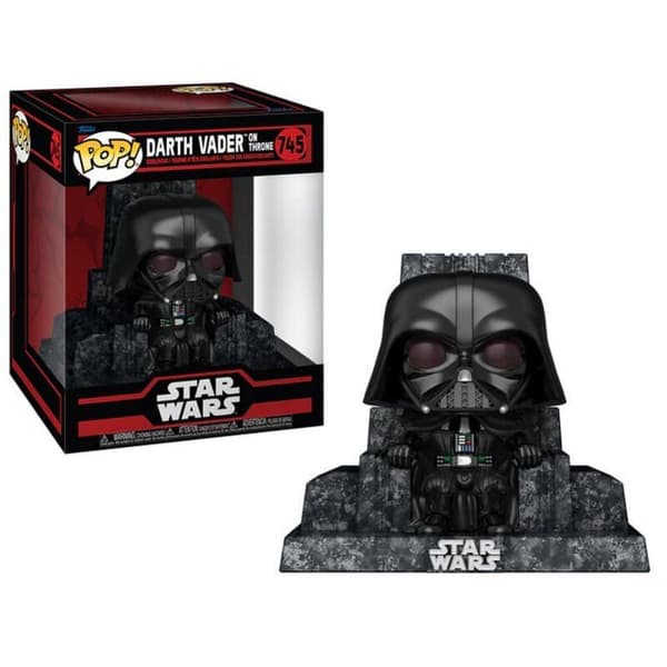 Figur - Funko Pop! - Darth Vader Throne - 9,5 cm vinyl - Star Wars present - Samling