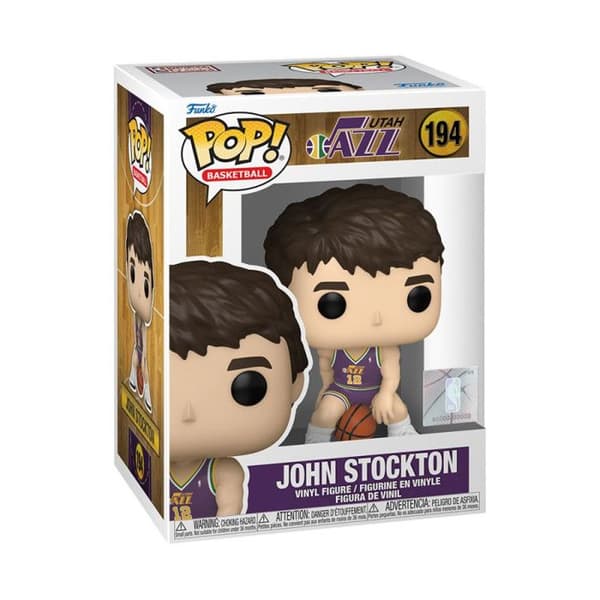 Funko Pop NBA Jazz RS John Stockton Figur
