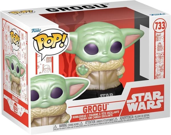 Figurine - Funko - Star Wars Holiday Grogu - Temat Fester - 2 års garanti - Blandad