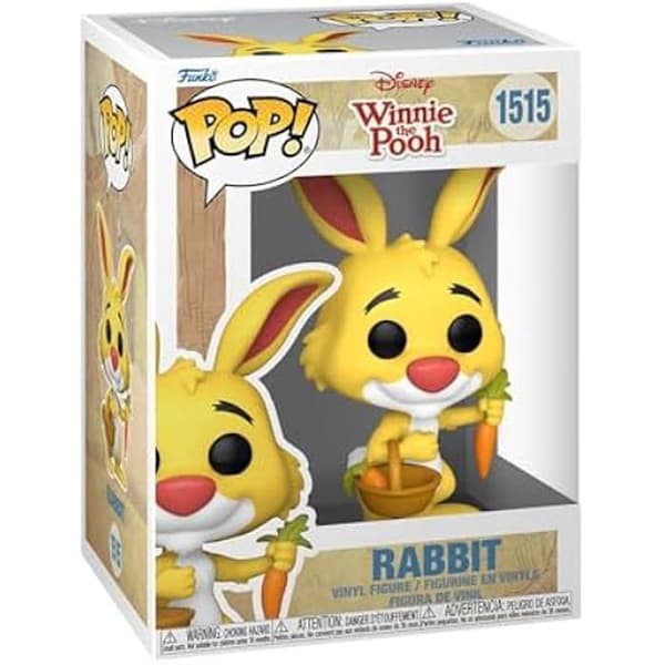 Figur - Funko Pop! - Nalle Puh - Kanin - Vinyl - 9,5 cm - Perfekt present