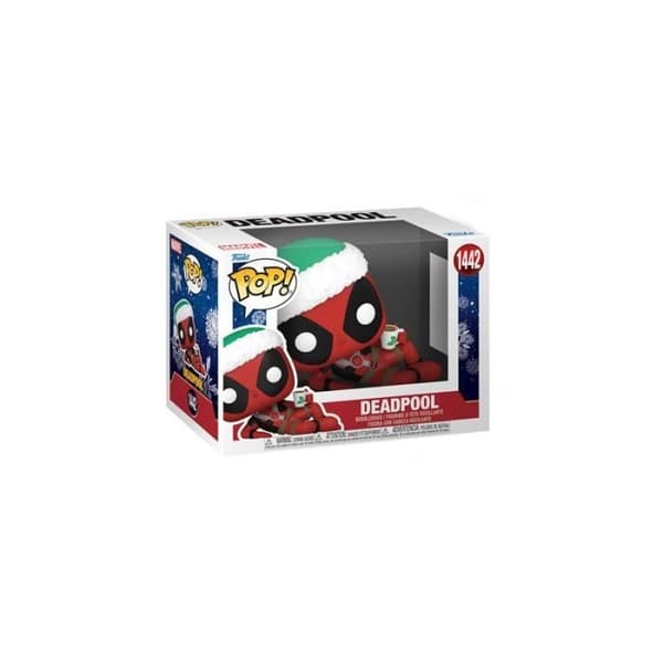 Funko Pop Marvel Holiday S4 Deadpool figur